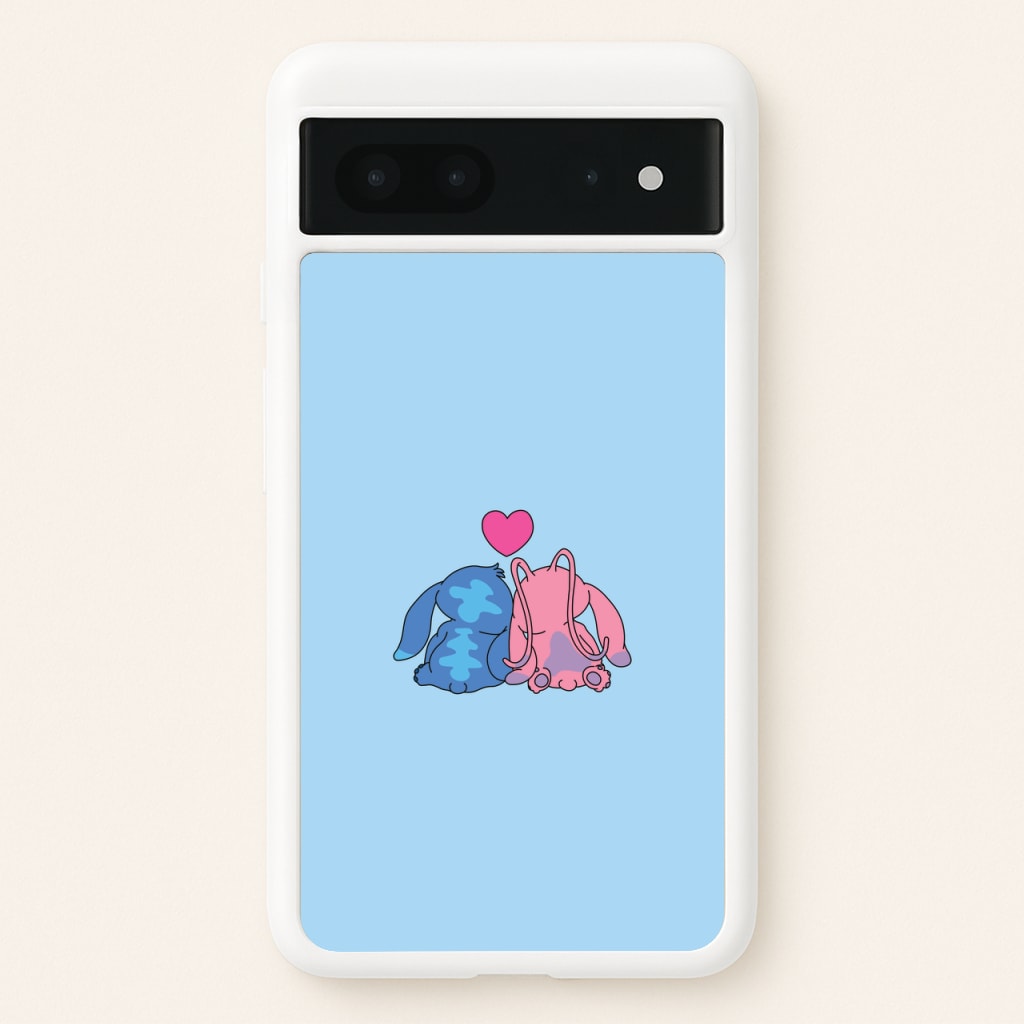 In Love - Pink Alien - Angel Stitch Phone Case for Google Pixel 7