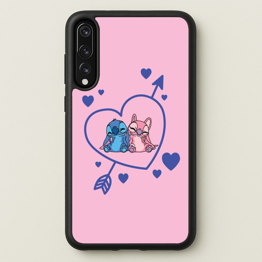 Arrow Heart - Pink Alien - Angel Stitch Phone Case for Huawei P20 Pro