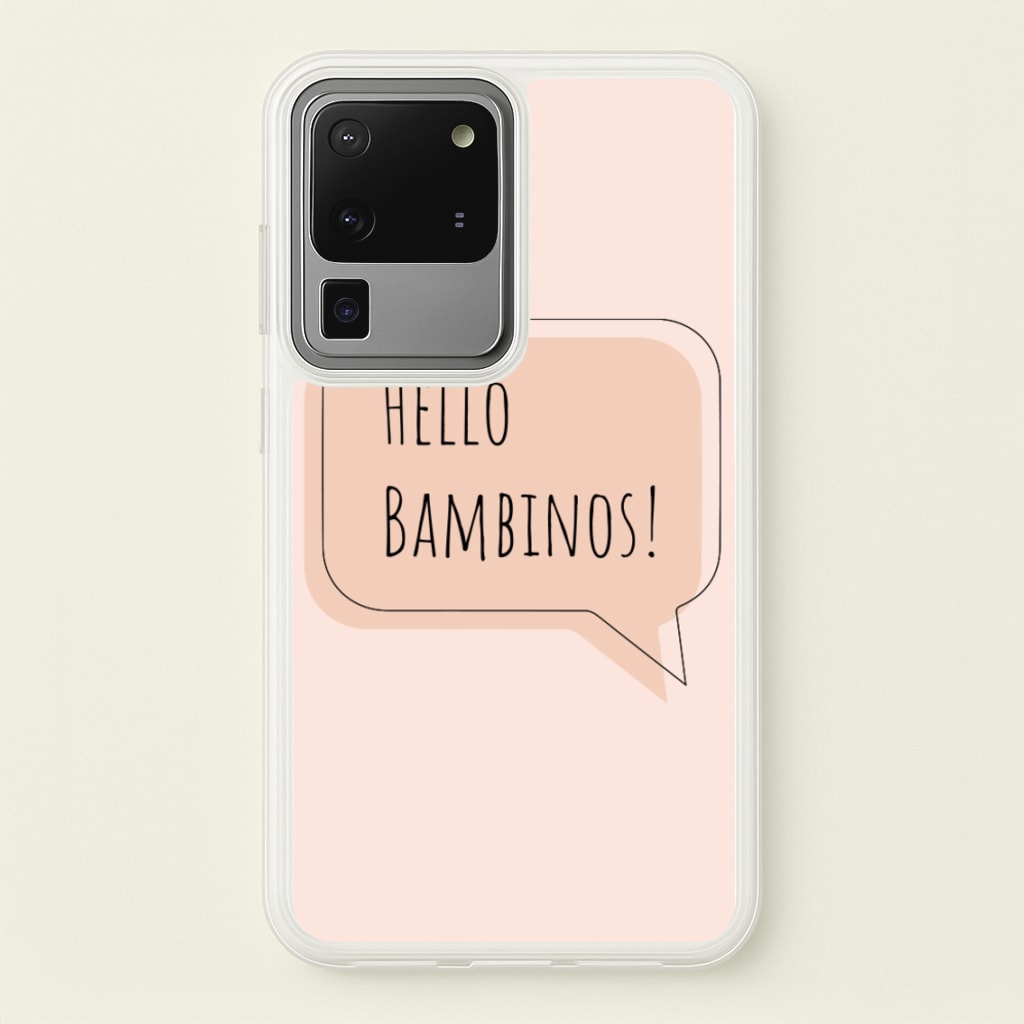 Hello Bambinos - FND - Friday Night Dinner Phone Case for Galaxy S20 Ultra