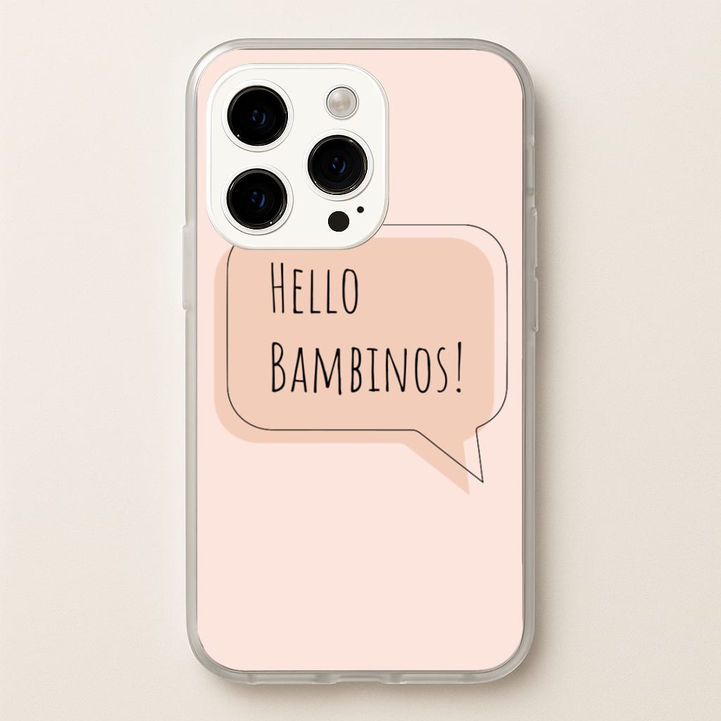 Hello Bambinos - FND - Friday Night Dinner Phone Case for iPhone 14 Pro