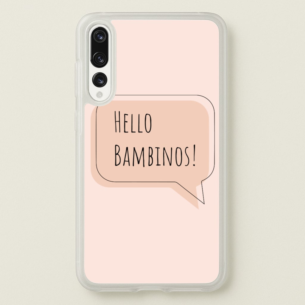Hello Bambinos - FND - Friday Night Dinner Phone Case for Huawei P20 Pro