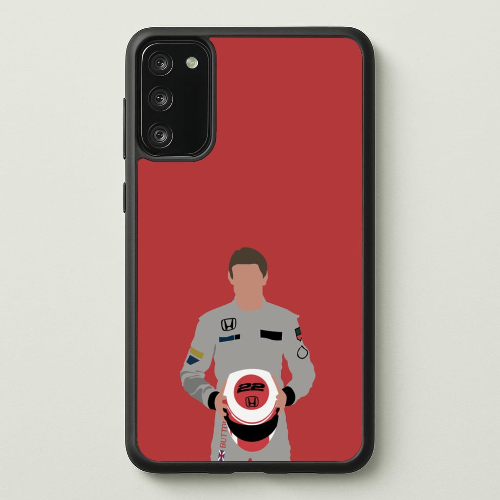 Button - F1 - F1 Phone Case for Galaxy S20FE