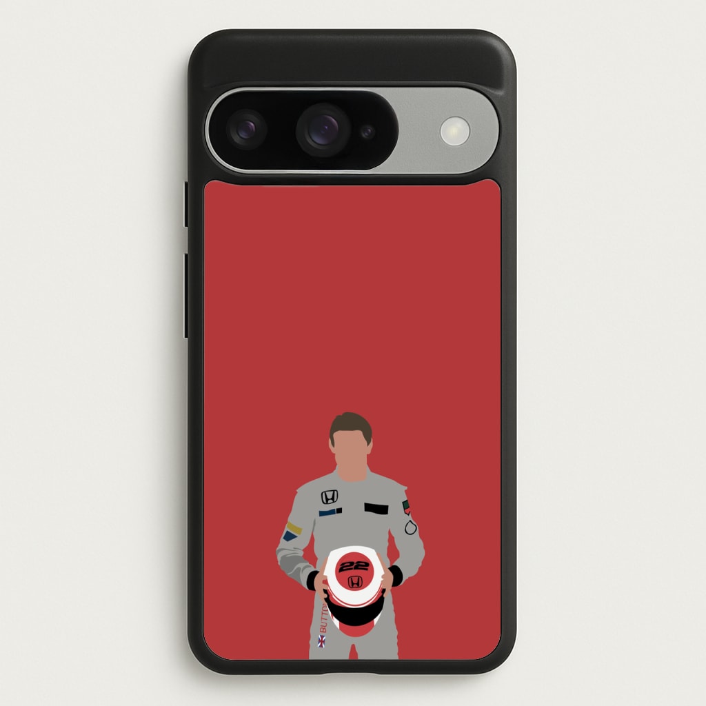 Button - F1 Phone Case for Google Pixel 10 / 10 Pro