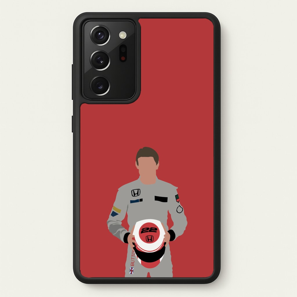 Button - F1 - F1 Phone Case for Galaxy Note 20 Ultra