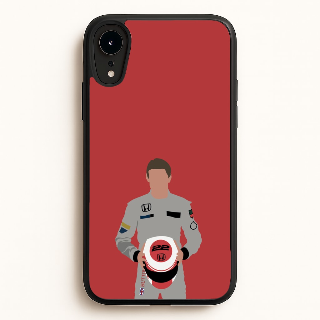 Button - F1 - F1 Phone Case for iPhone XR