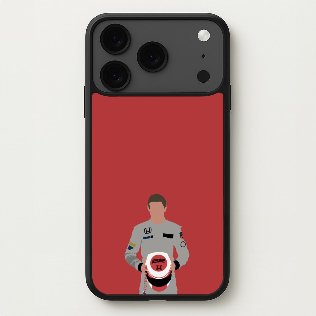 Button - F1 Phone Case for iPhone 17 Pro