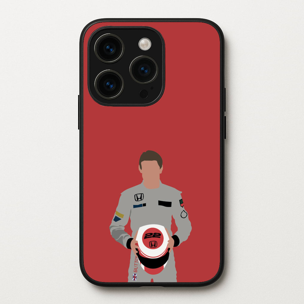 Button - F1 - F1 Phone Case for iPhone 14 Pro Max
