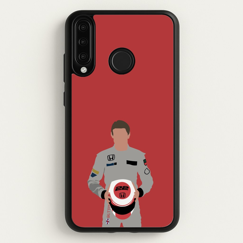 Button - F1 - F1 Phone Case for Huawei P30 Lite