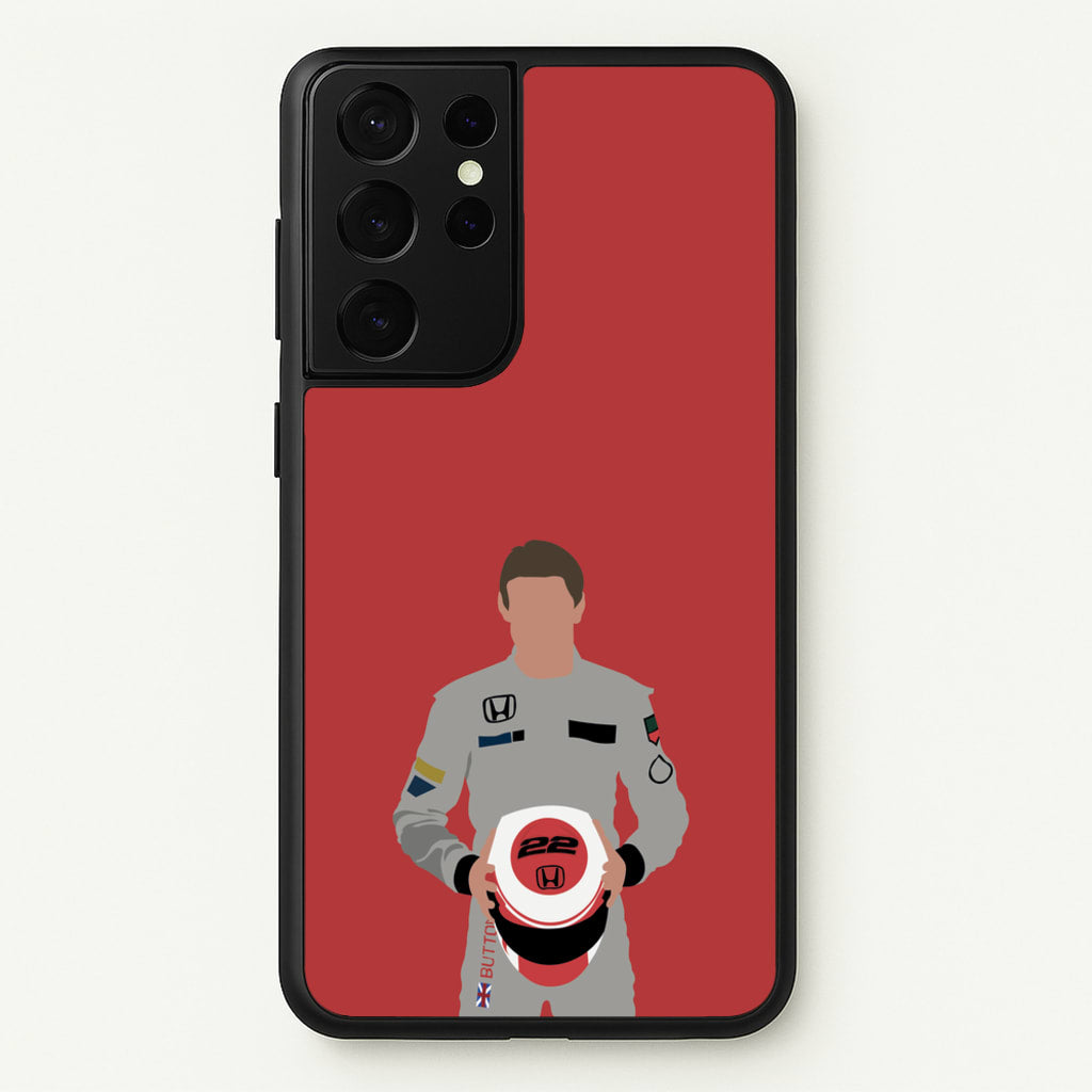 Button - F1 - F1 Phone Case for Galaxy S21 Ultra