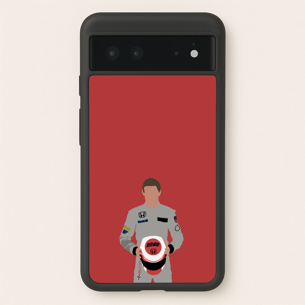 Button - F1 - F1 Phone Case for Google Pixel 6