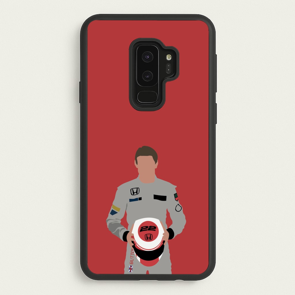 Button - F1 - F1 Phone Case for Galaxy S9 Plus