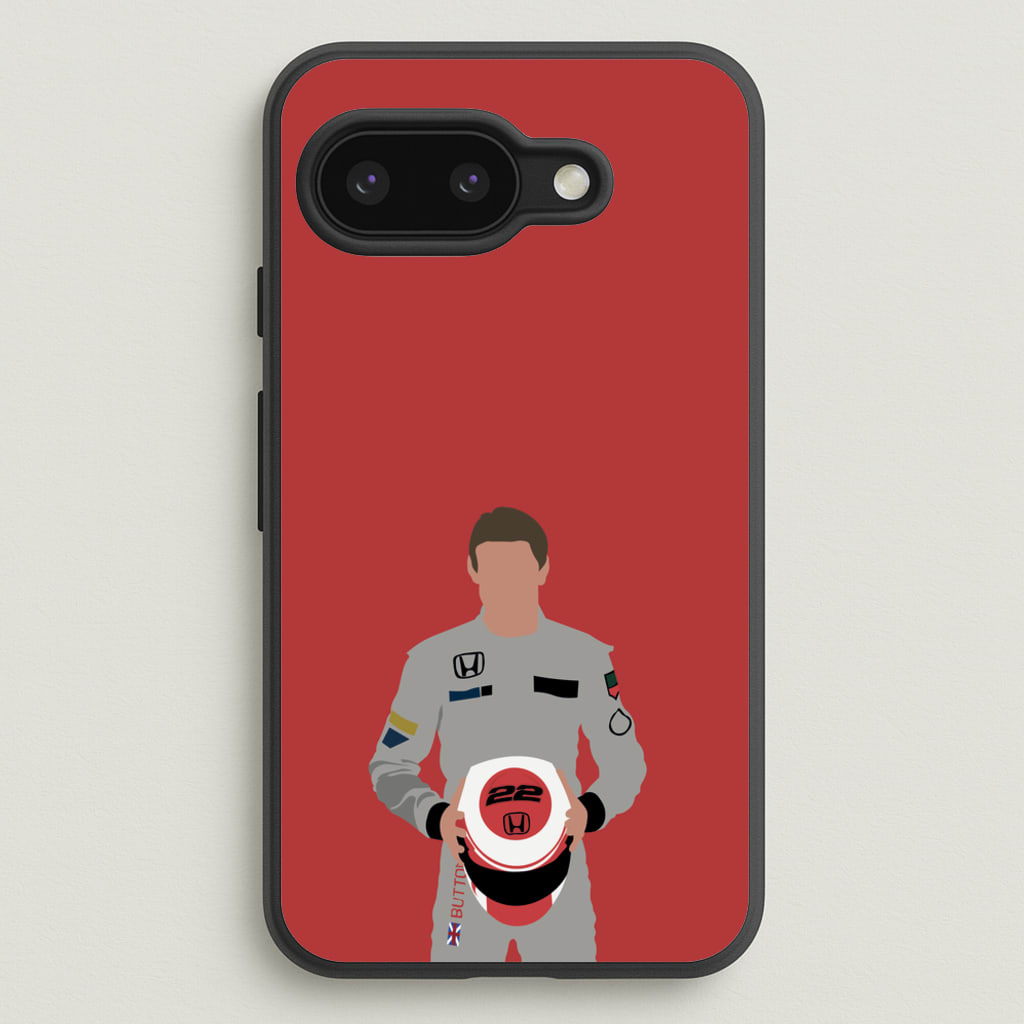 Button - F1 - F1 Phone Case for Google Pixel 9a