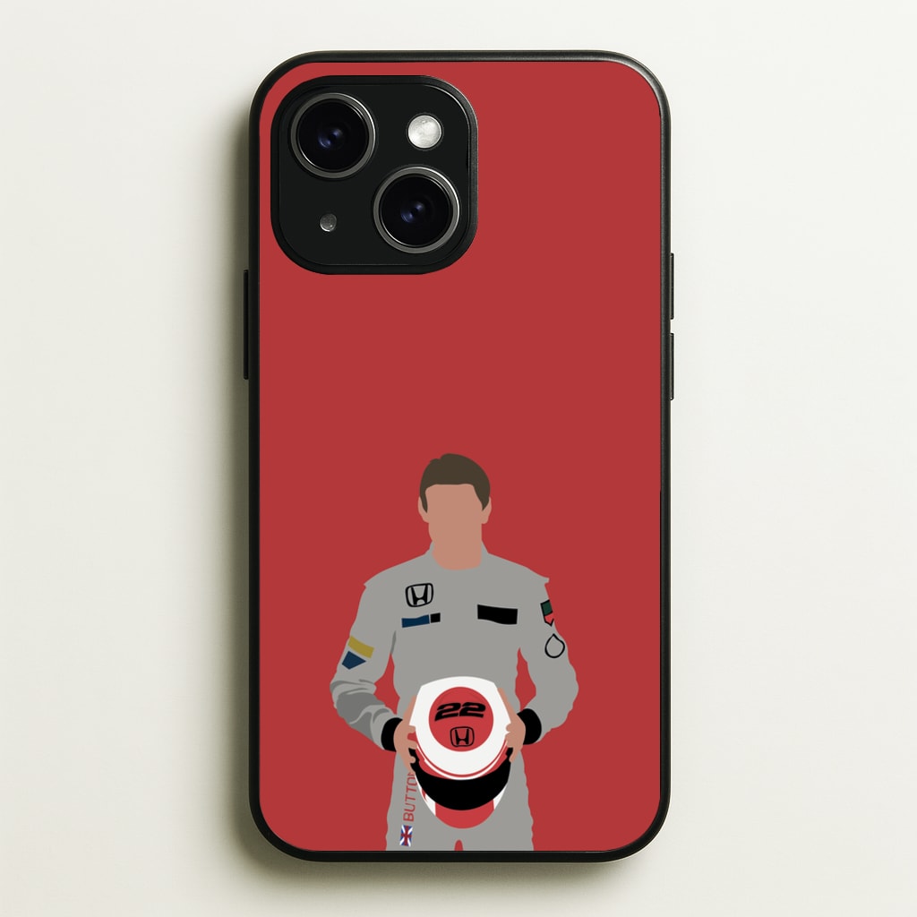 Button - F1 - F1 Phone Case for iPhone 15 Plus
