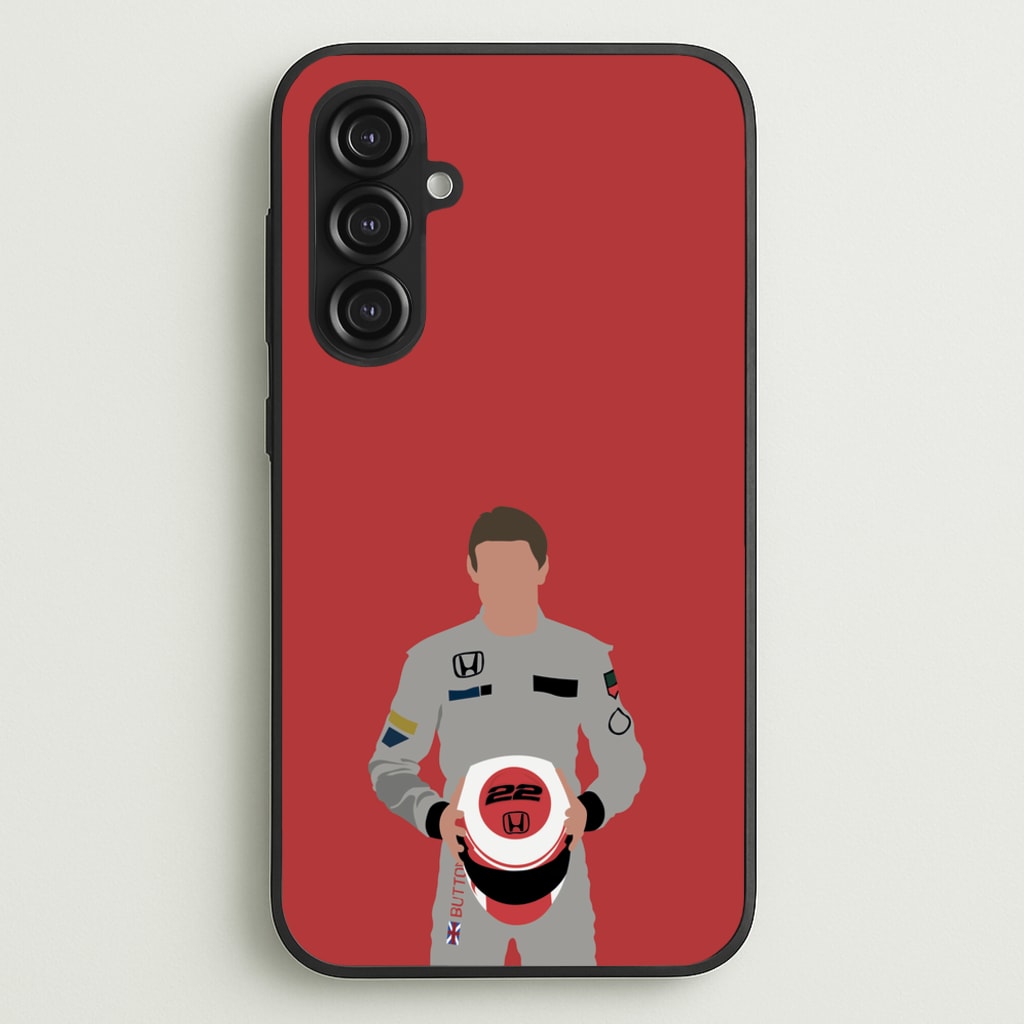 Button - F1 - F1 Phone Case for Galaxy S23FE