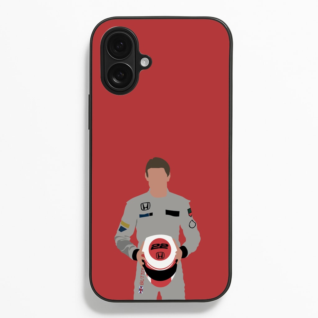 Button - F1 - F1 Phone Case for iPhone 16 Plus