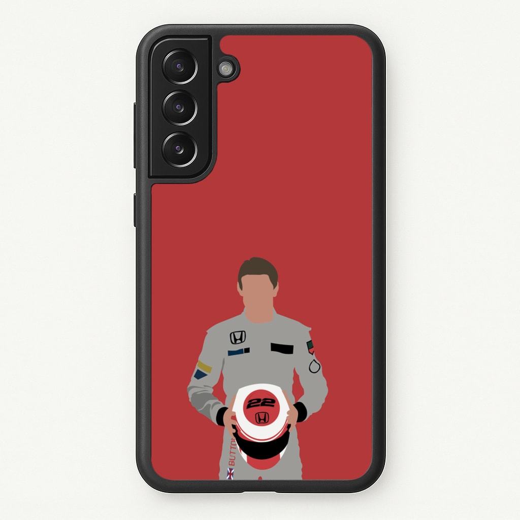 Button - F1 - F1 Phone Case for Galaxy S22 Plus