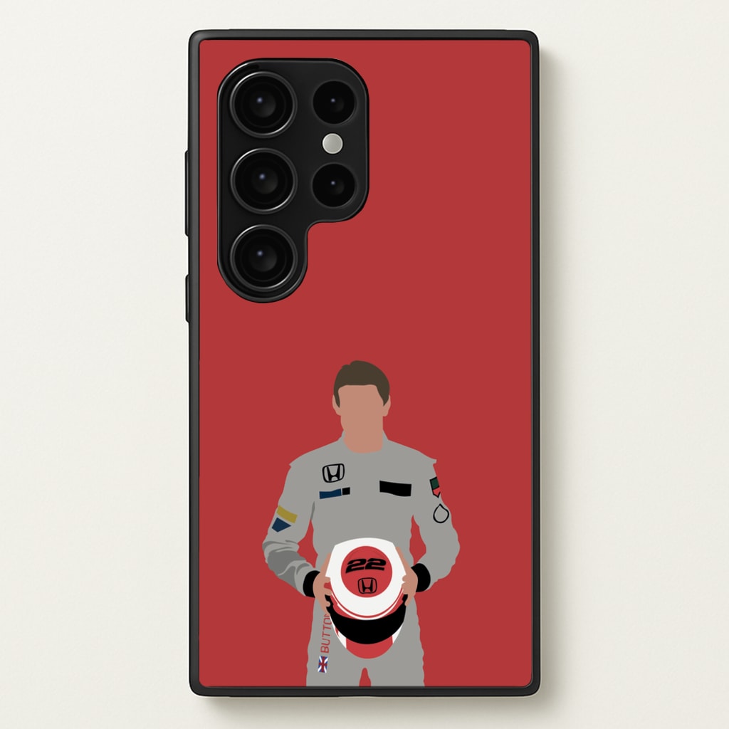 Button - F1 - F1 Phone Case for Galaxy S24 Ultra