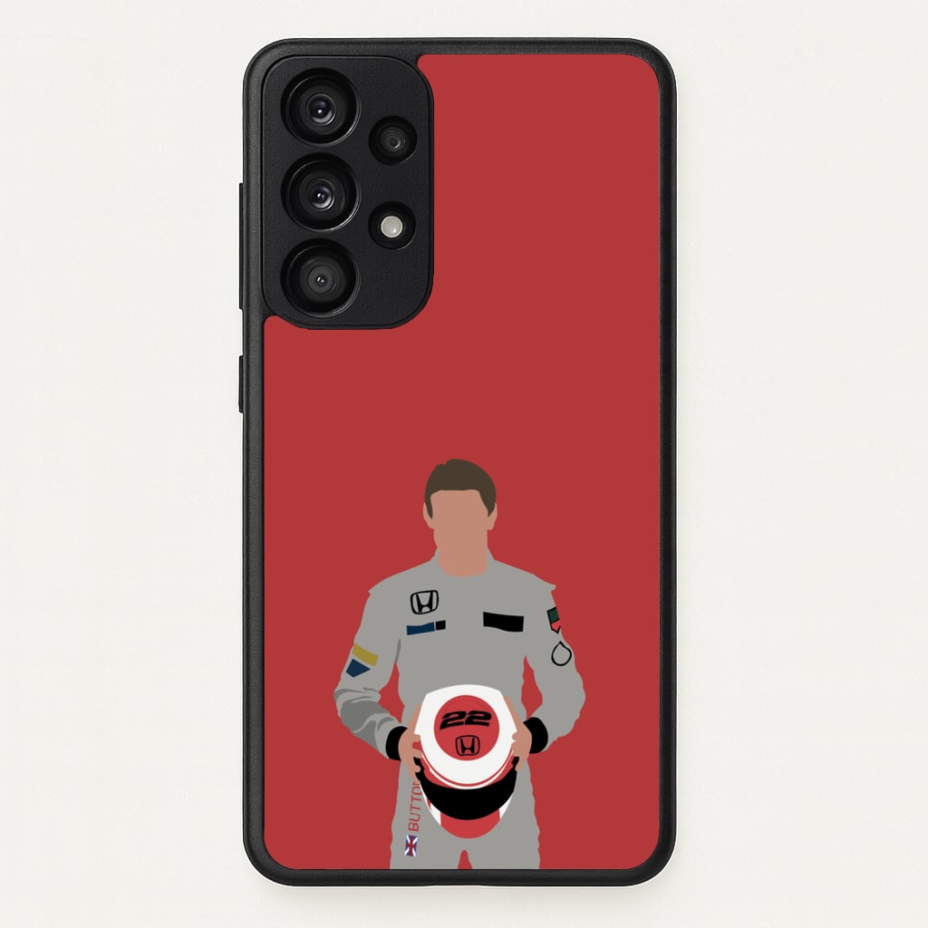 Button - F1 - F1 Phone Case for Galaxy A33