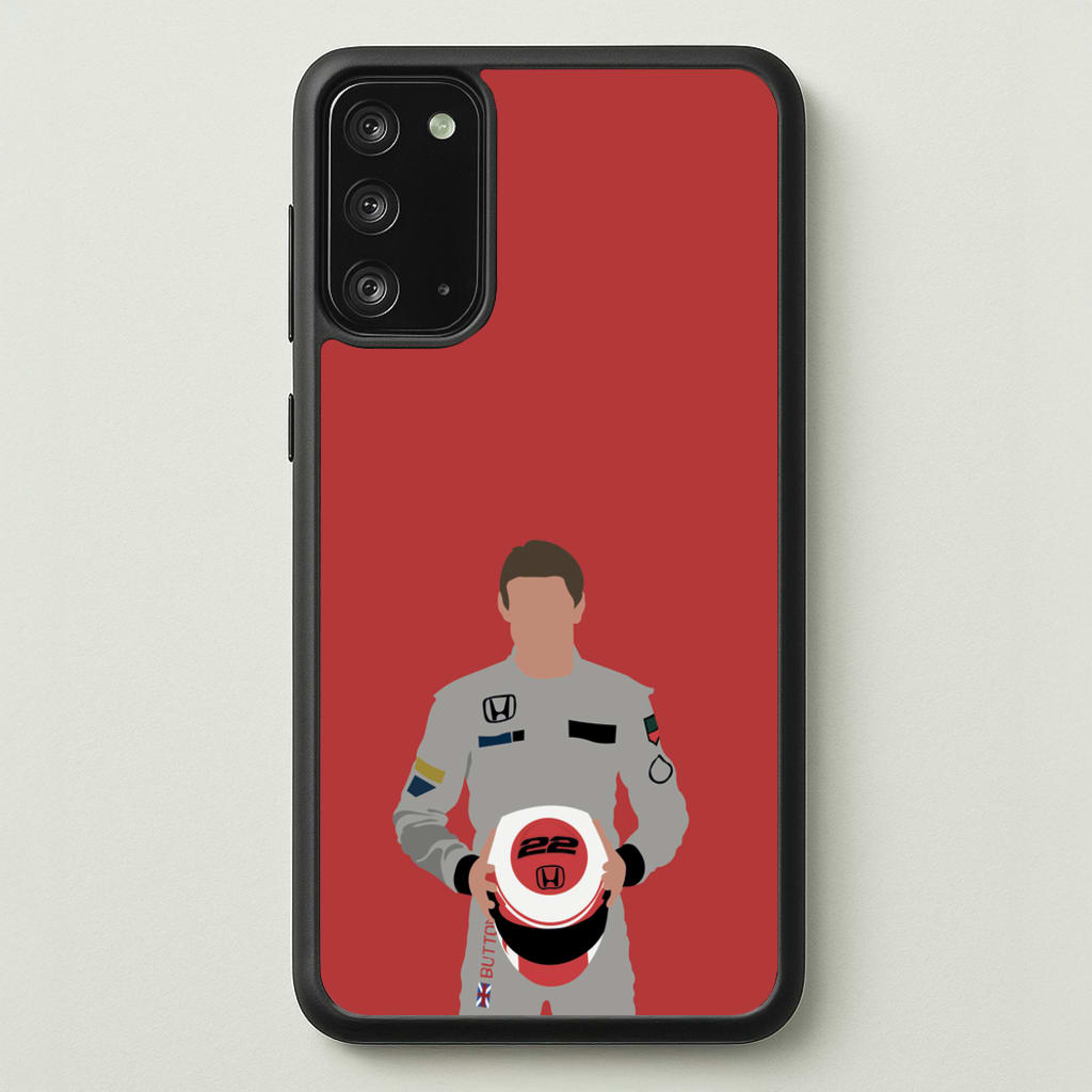 Button - F1 - F1 Phone Case for Galaxy Note 20