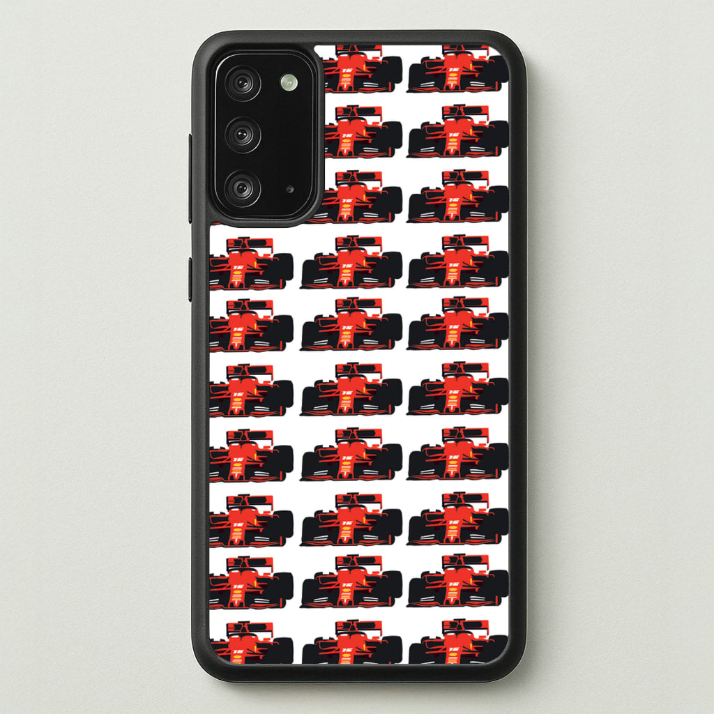 F1 Car Collage - F1 Phone Case for Galaxy Note 20