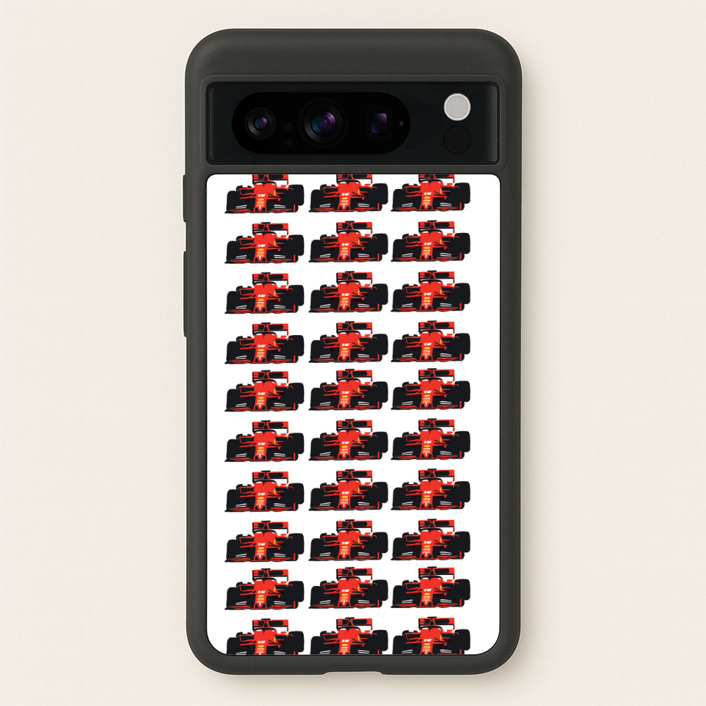 F1 Car Collage - F1 Phone Case for Google Pixel 8 Pro