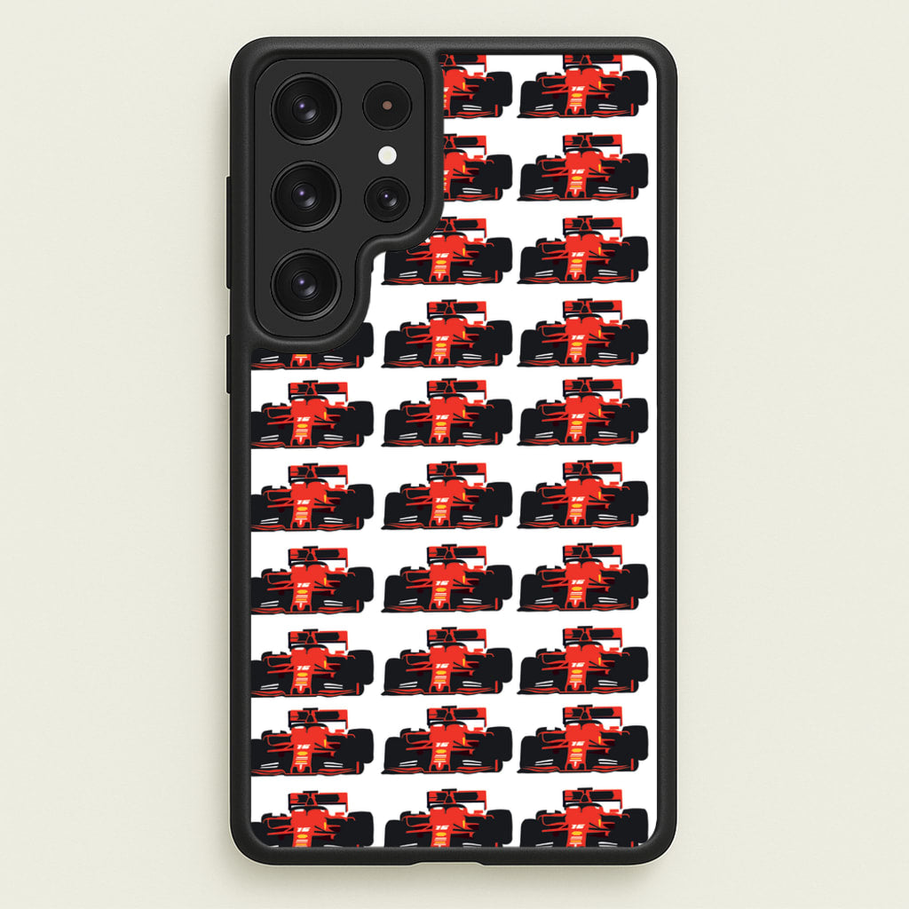 F1 Car Collage - F1 Phone Case for Galaxy S22 Ultra
