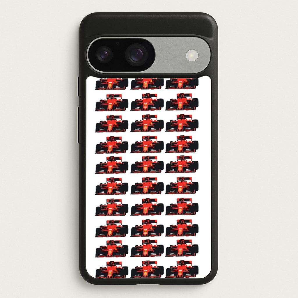 F1 Car Collage - F1 Phone Case for Google Pixel 9 / 9 Pro
