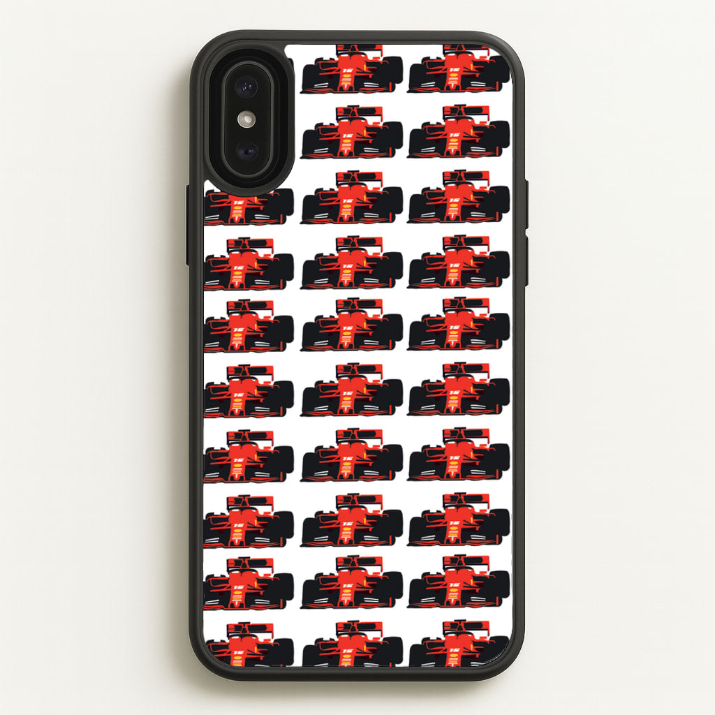 F1 Car Collage - F1 Phone Case for iPhone XS Max