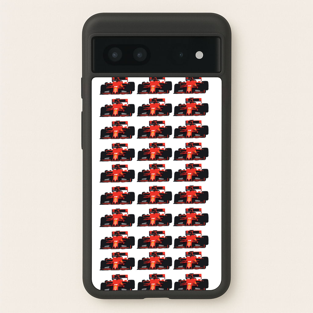 F1 Car Collage - F1 Phone Case for Google Pixel 7