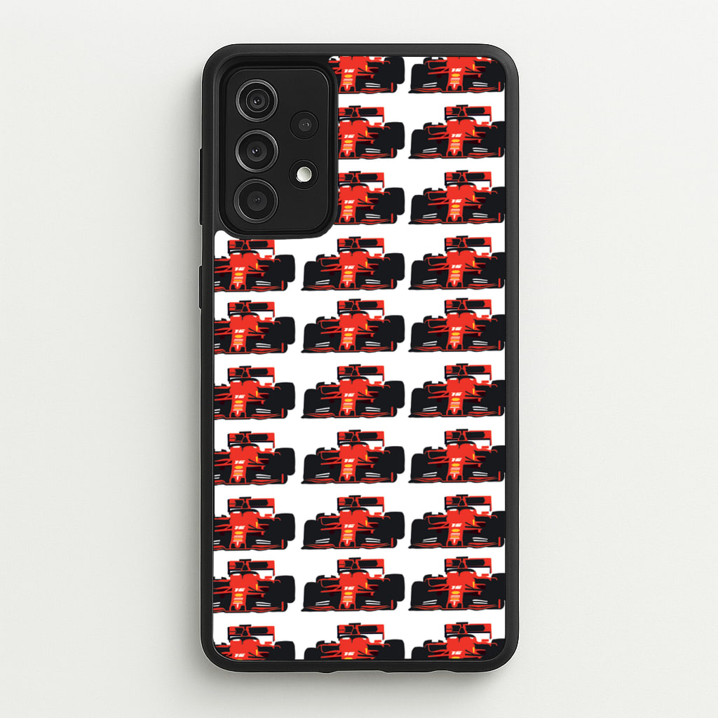 F1 Car Collage - F1 Phone Case for Galaxy A52 / A52s