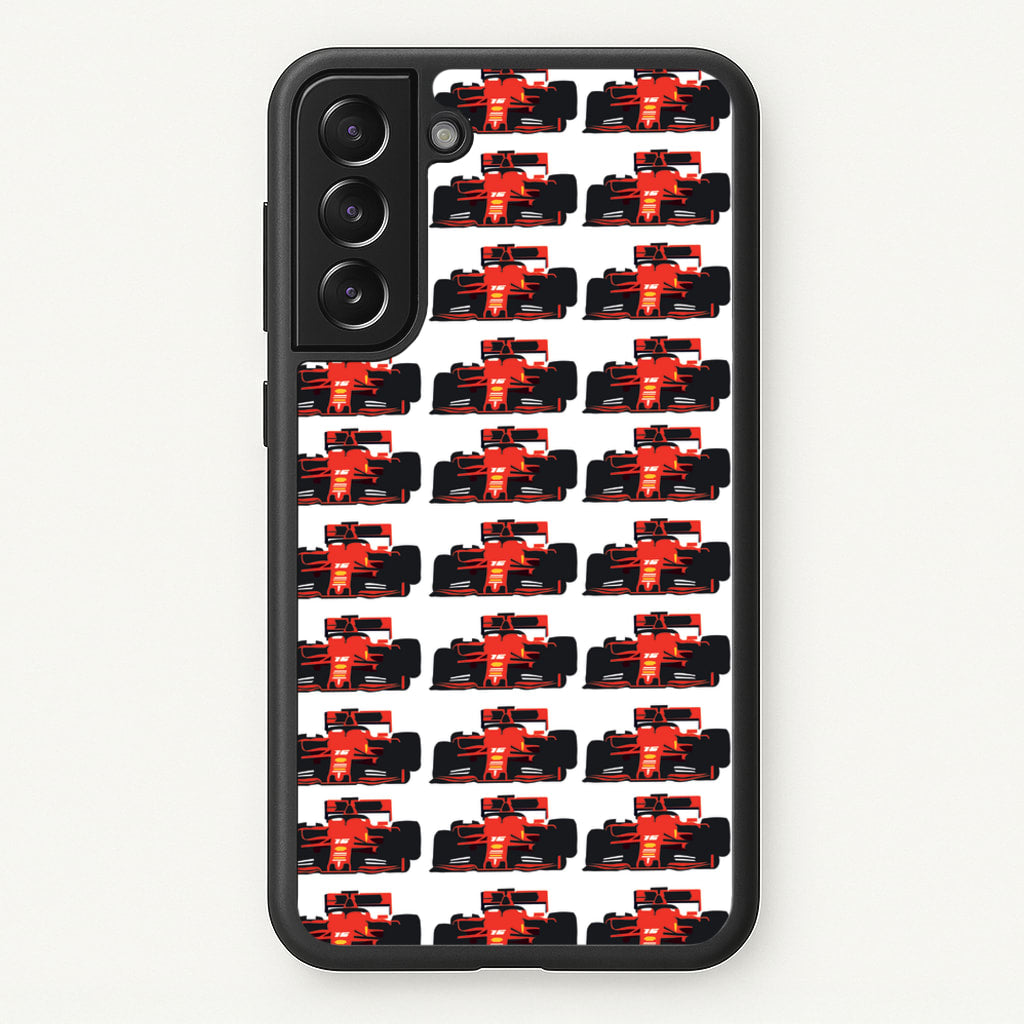 F1 Car Collage - F1 Phone Case for Galaxy S22