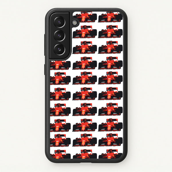 F1 Car Collage - F1 Phone Case for Galaxy S22