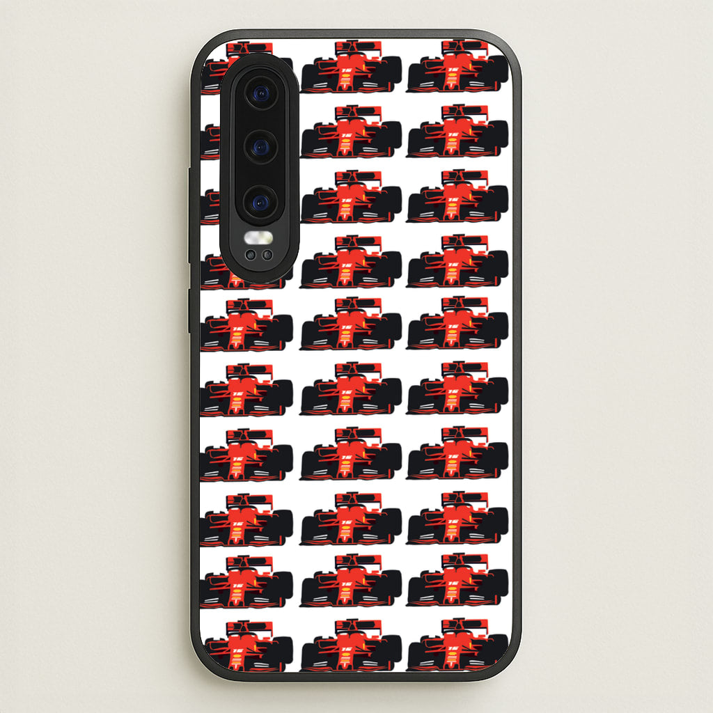 F1 Car Collage - F1 Phone Case for Huawei P30