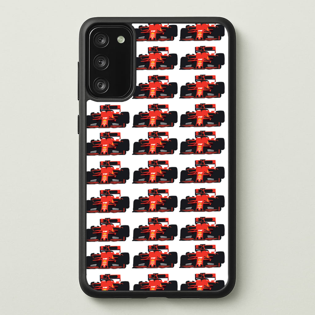 F1 Car Collage - F1 Phone Case for Galaxy S20