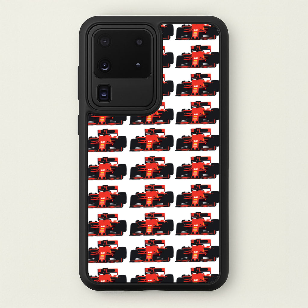 F1 Car Collage - F1 Phone Case for Galaxy S20 Ultra