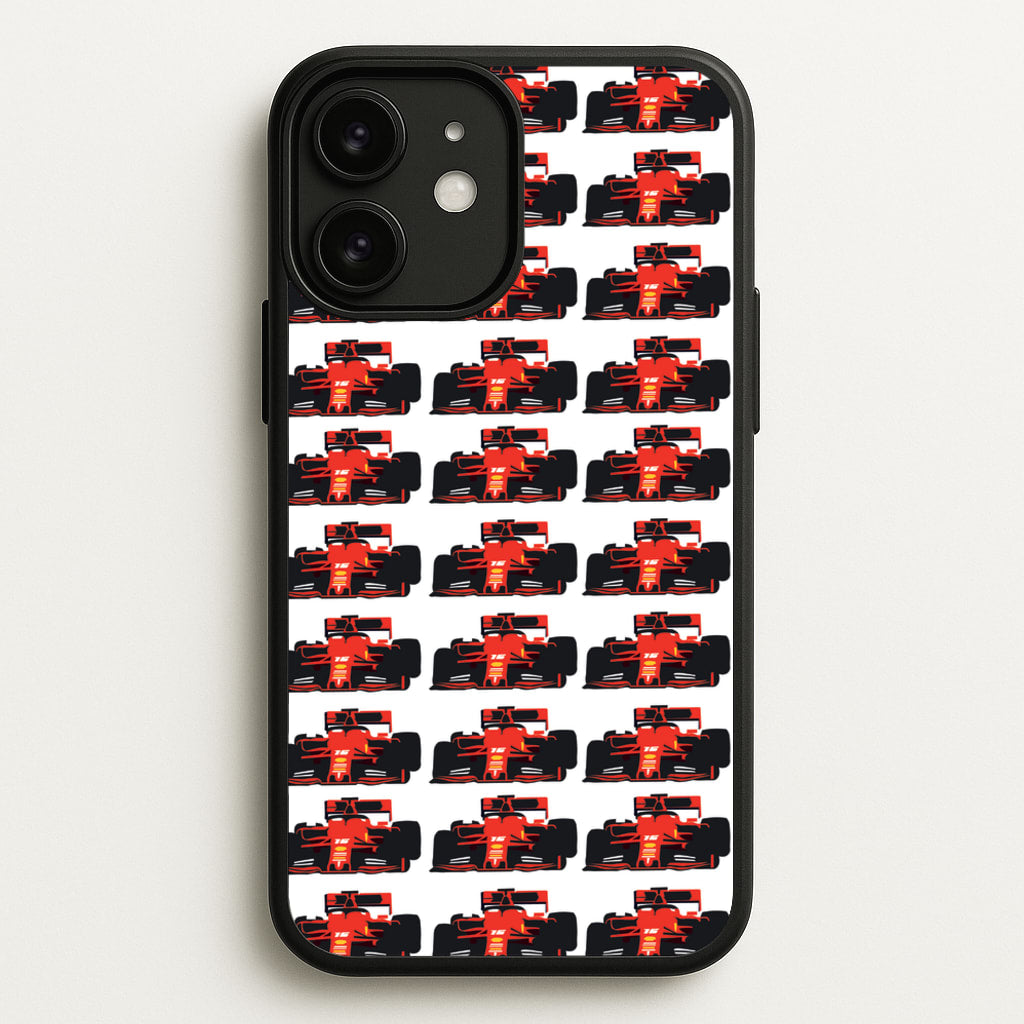 F1 Car Collage - F1 Phone Case for iPhone 11