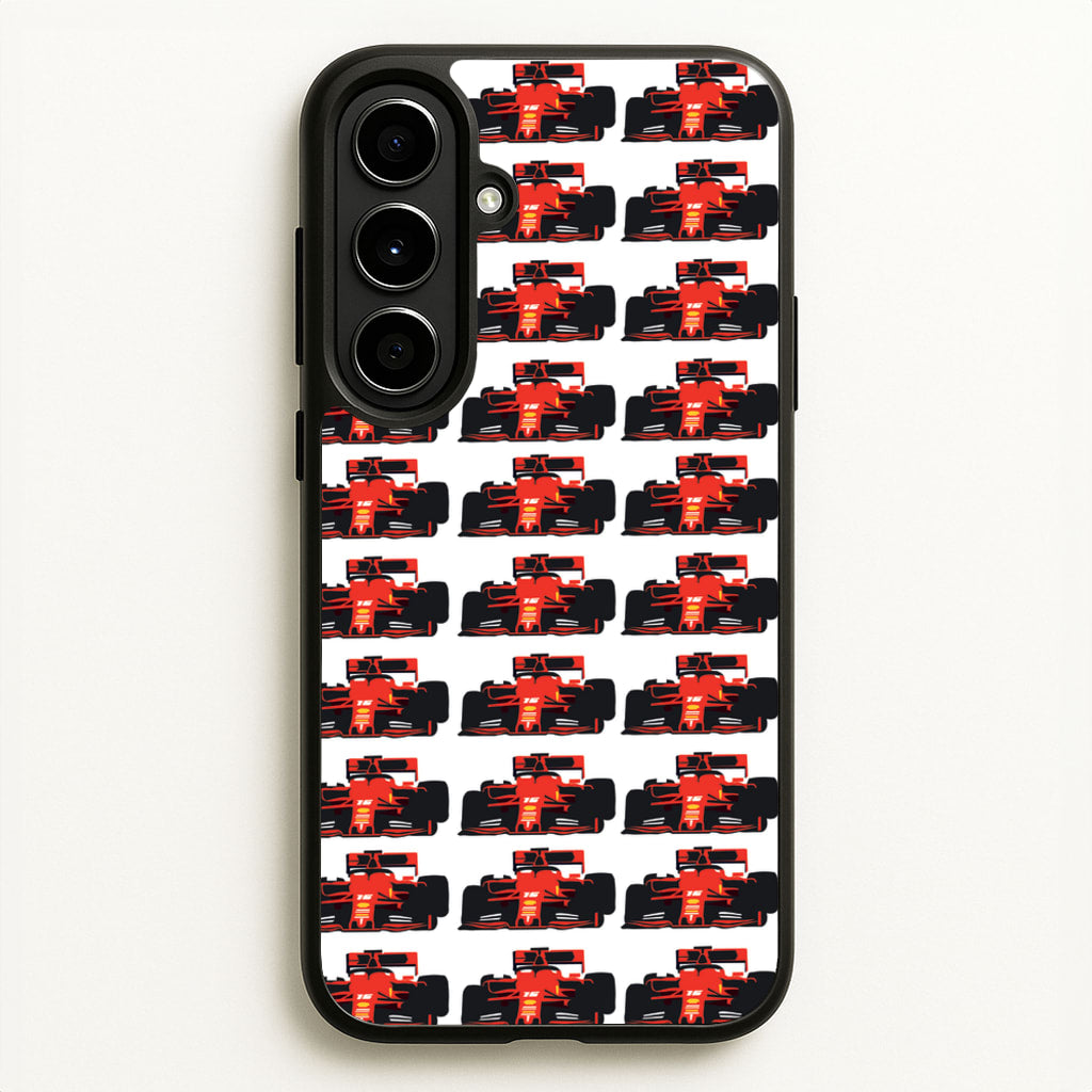 F1 Car Collage - F1 Phone Case for Galaxy A56