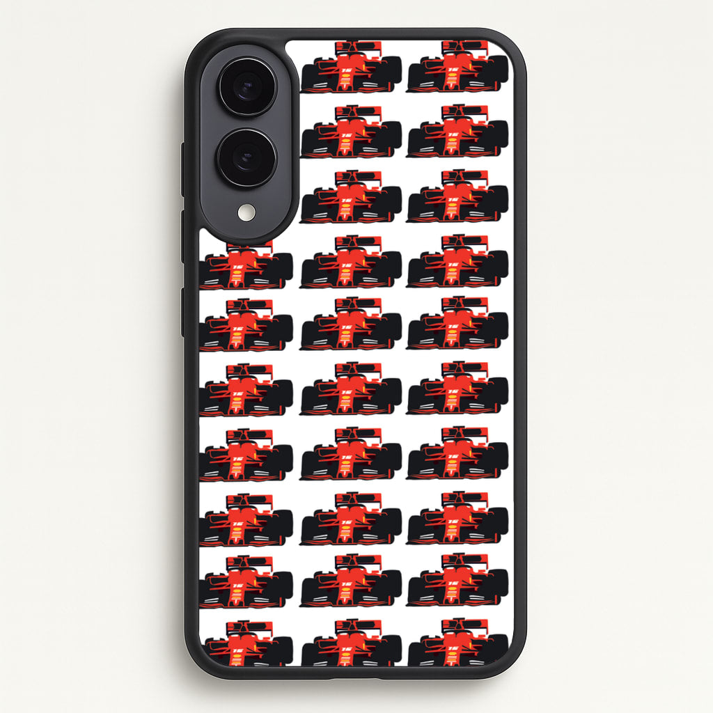 F1 Car Collage - F1 Phone Case for Galaxy S25 Edge