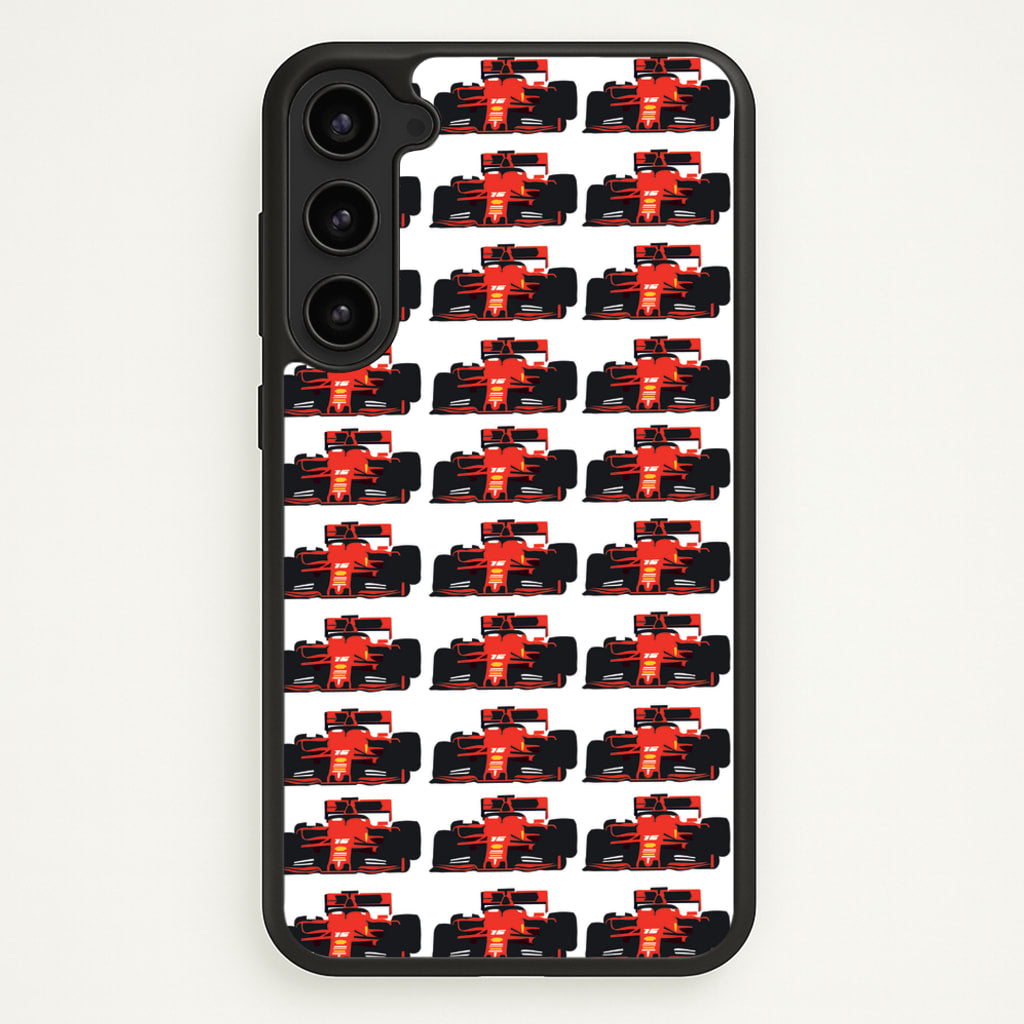 F1 Car Collage - F1 Phone Case for Galaxy S23 Plus