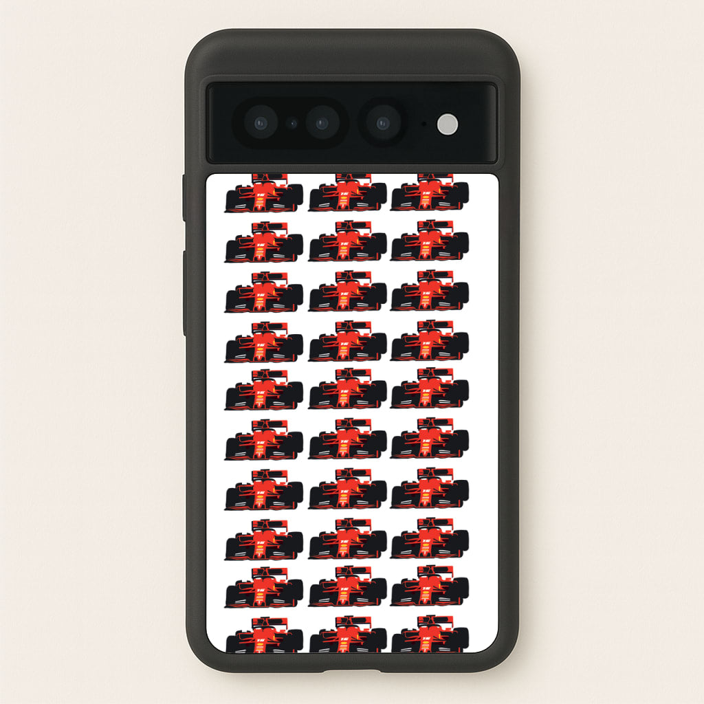 F1 Car Collage - F1 Phone Case for Google Pixel 7 Pro
