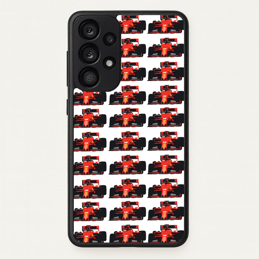 F1 Car Collage - F1 Phone Case for Galaxy A33