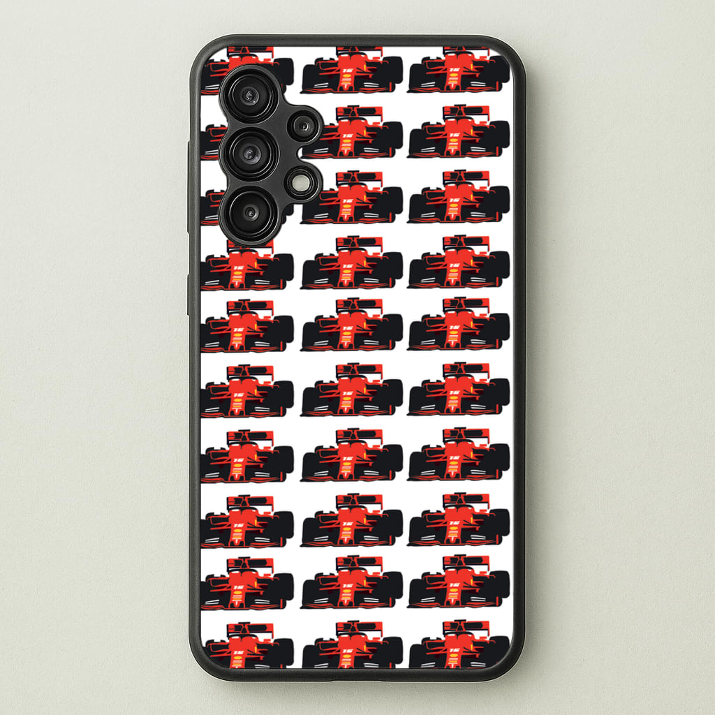 F1 Car Collage - F1 Phone Case for Galaxy A13