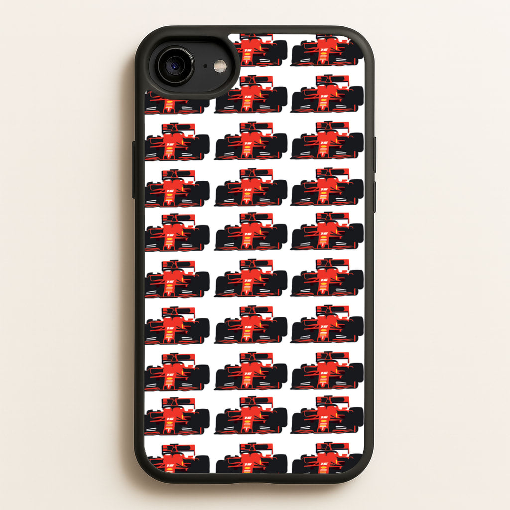 F1 Car Collage - F1 Phone Case for iPhone 6 / 7 / 8 / SE
