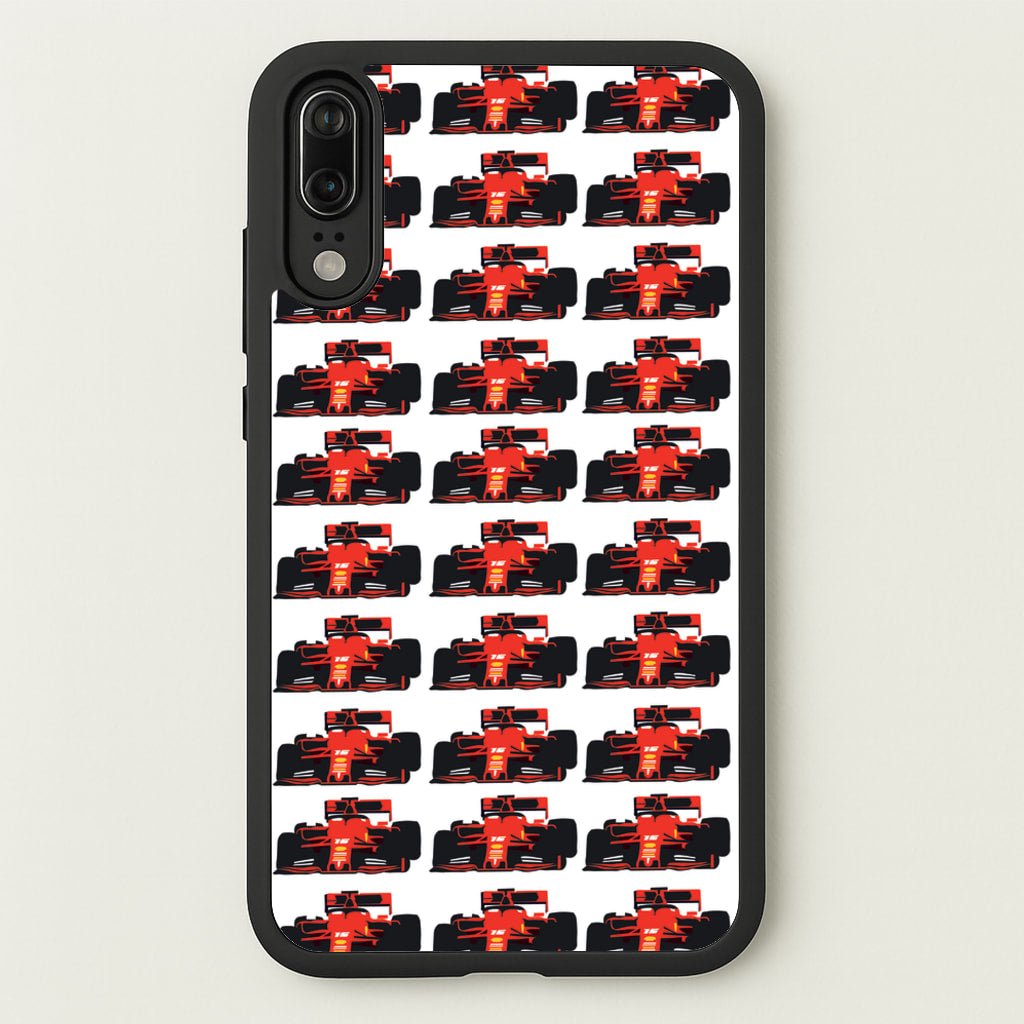 F1 Car Collage - F1 Phone Case for Huawei P20