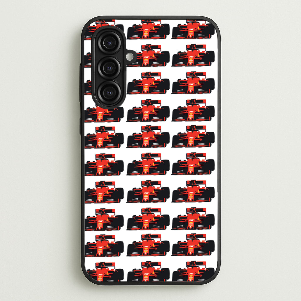 F1 Car Collage - F1 Phone Case for Galaxy A16