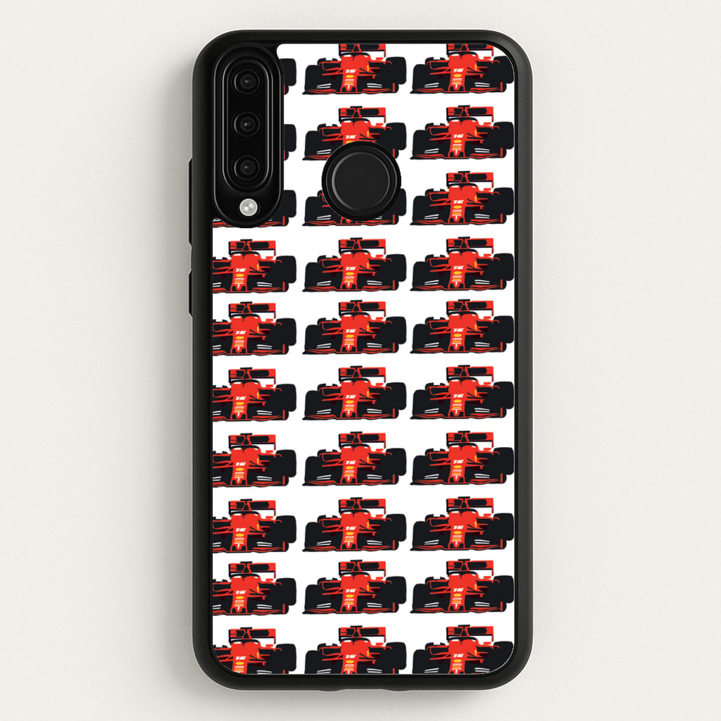 F1 Car Collage - F1 Phone Case for Huawei P30 Lite