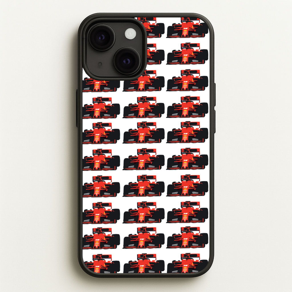 F1 Car Collage - F1 Phone Case for iPhone 13