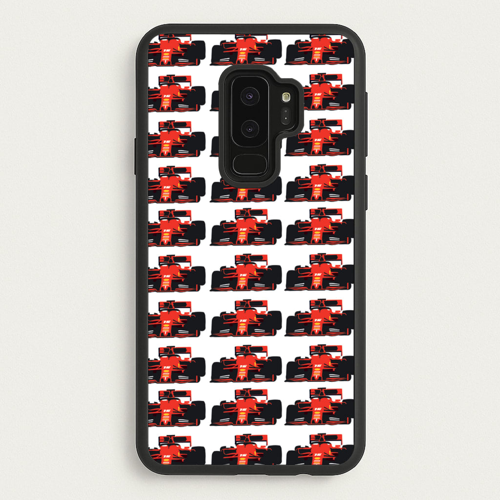F1 Car Collage - F1 Phone Case for Galaxy S9 Plus