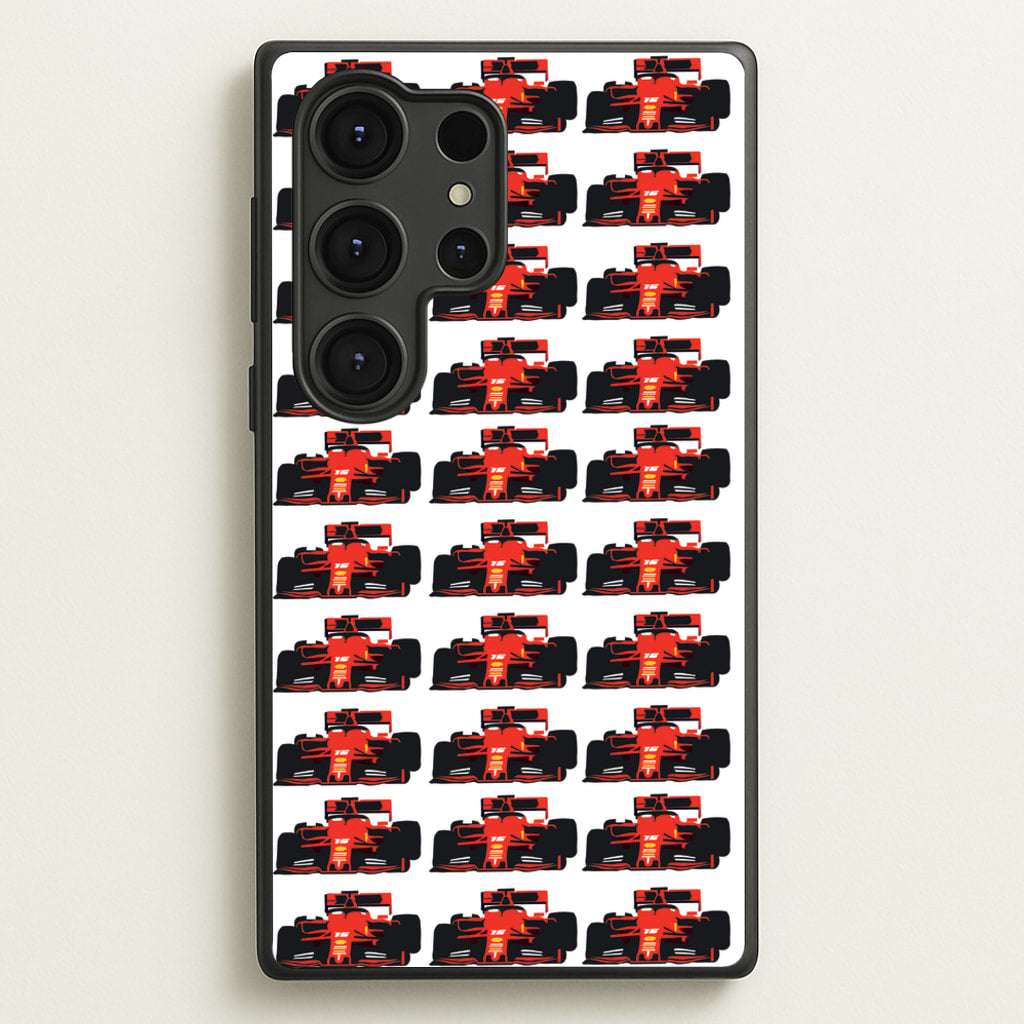 F1 Car Collage - F1 Phone Case for Galaxy S25 Ultra
