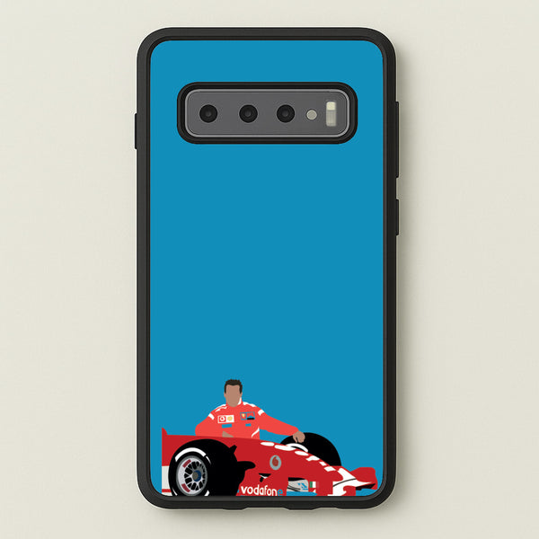 Schumaker - F1 - F1 Phone Case for Galaxy S10